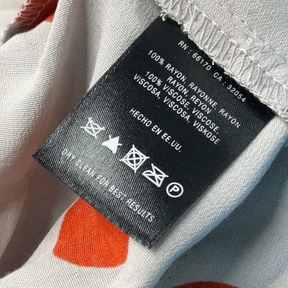 Anthropologie Meadow Rue Minutiae Polka Dot Drop Waist Ruffle Dress Women Size 0 - Picture 6 of 7